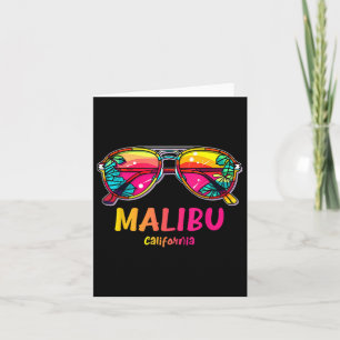 Malibu California Beach Card