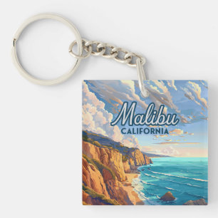 Malibu California Los Angeles El Matador Beach  Key Ring