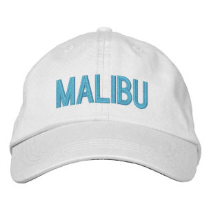 Malibu California Personalised Adjustable Hat
