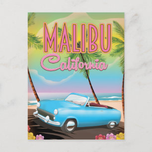 Malibu California Postcard