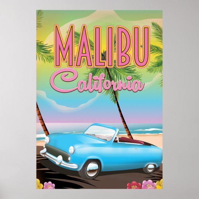 Malibu California Poster (Front)