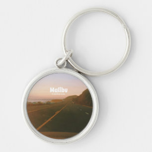 Malibu, California Road Trip Key Ring