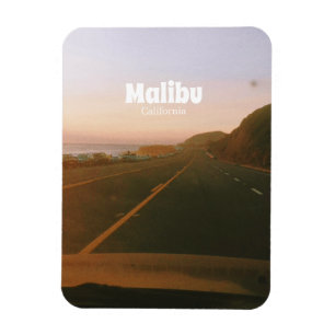 Malibu, California Road Trip Magnet