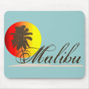 Malibu California Souvenir Mouse Pad