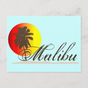 Malibu California Souvenir Postcard