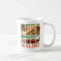 Malibu California - Sports Car Scenic Coastal View