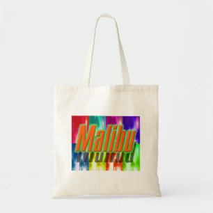 "Malibu" Colourful Palms Bag