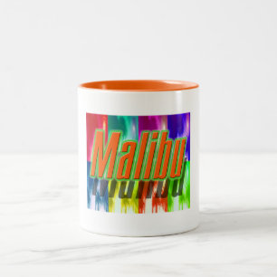 "Malibu" Colourful Palms Cup