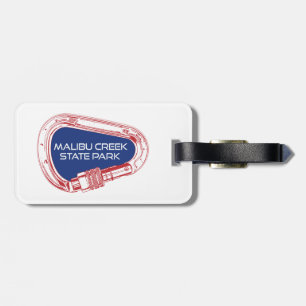 Malibu Creek State Park Rock Climbing Carabiner Luggage Tag