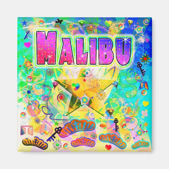 Malibu Epoch Hour Magnet (Front)