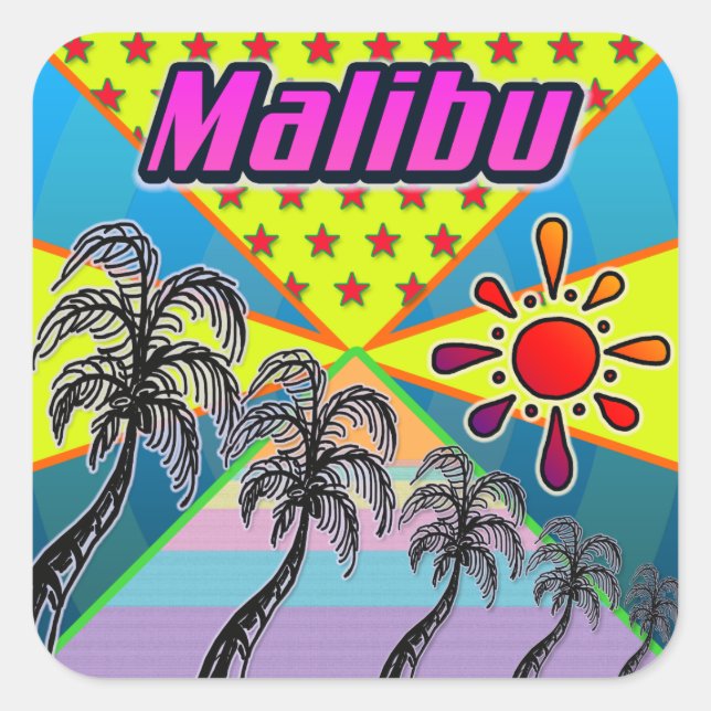 Malibu Freedom Sticker (Front)