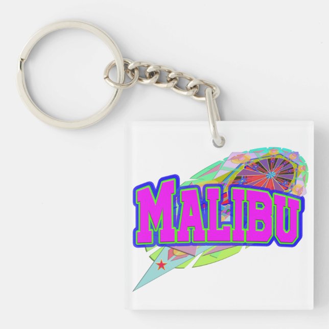 Malibu Future Keychain (Front)