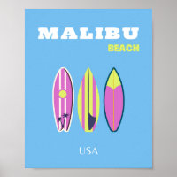 Malibu, Malibu Beach, Tropical, Preppy, Blue
