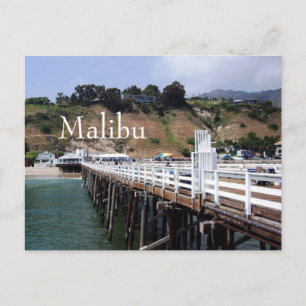 Malibu Pier, California Postcard