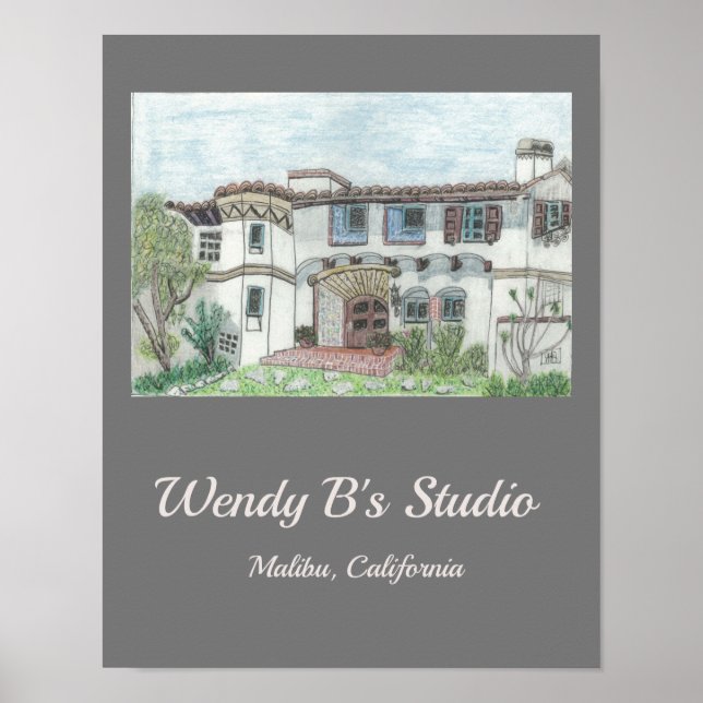 Malibu Poster (Front)