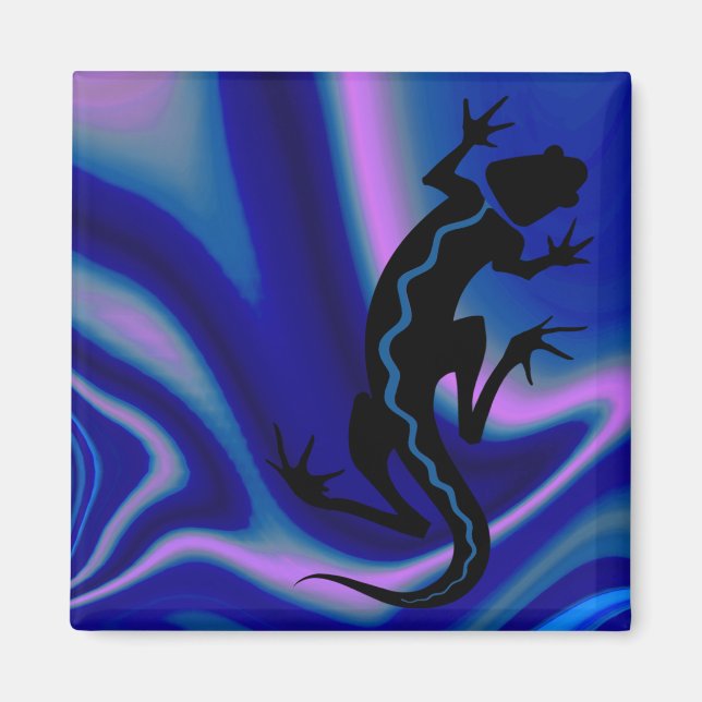 "Malibu Salamander" by Cheryl Daniels Magnet (Front)