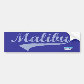 Malibu Swash Bumper Sticker
