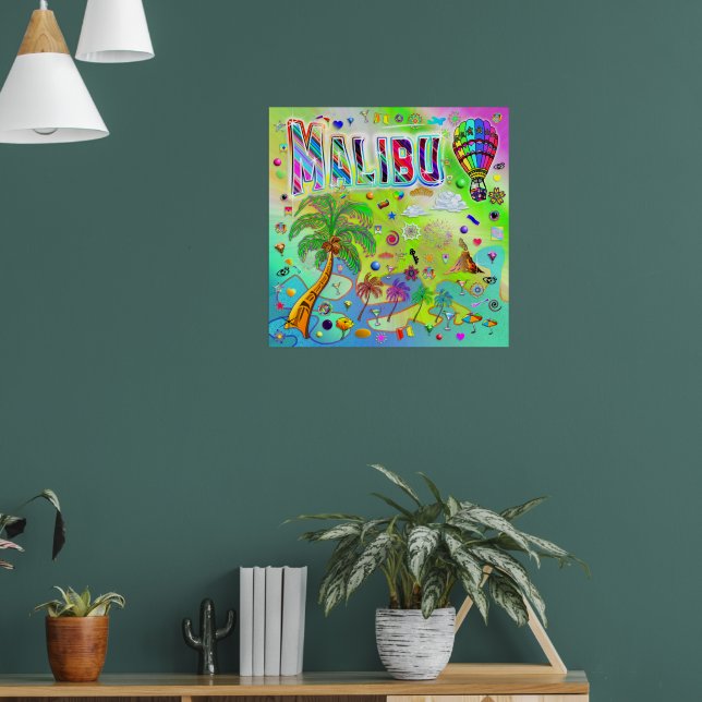Malibu Timeless Melody Poster (Living Room 1)