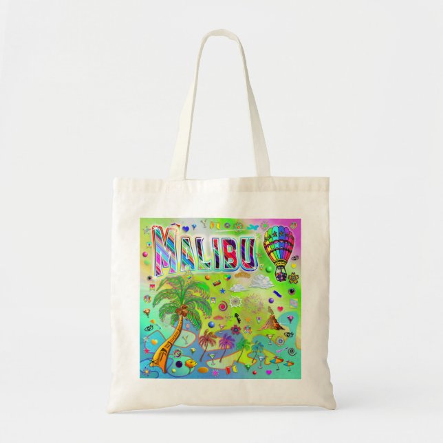 Malibu Timeless Melody Tote Bag (Front)
