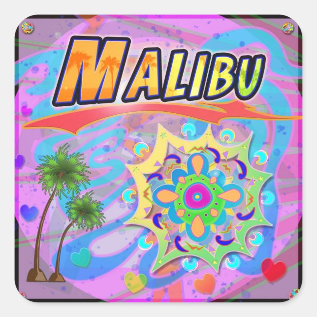 Malibu True Progress Sticker (Front)