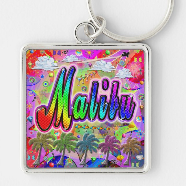 Malibu Vista Express Keychain (Front)