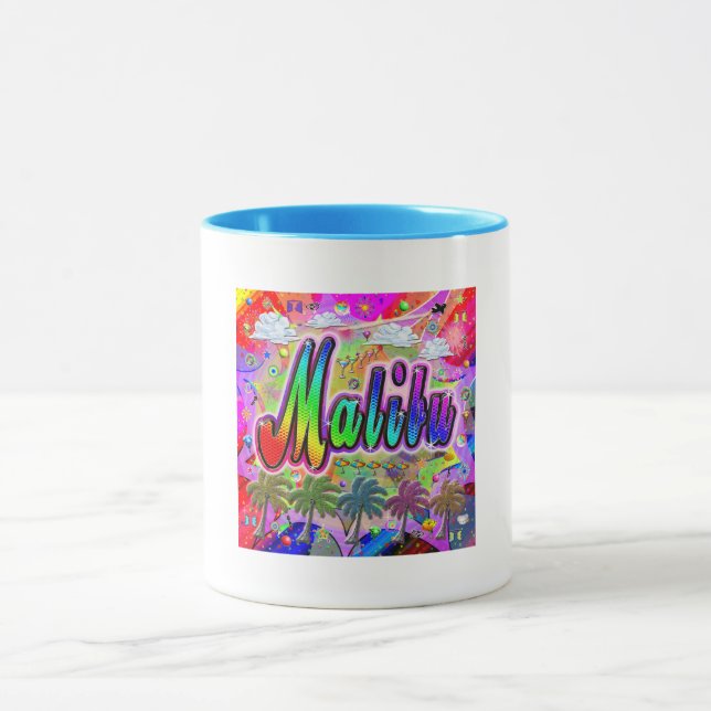 Malibu Vista Express  Mug (Center)