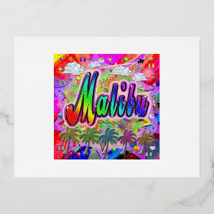 Malibu Vista Express Postcard