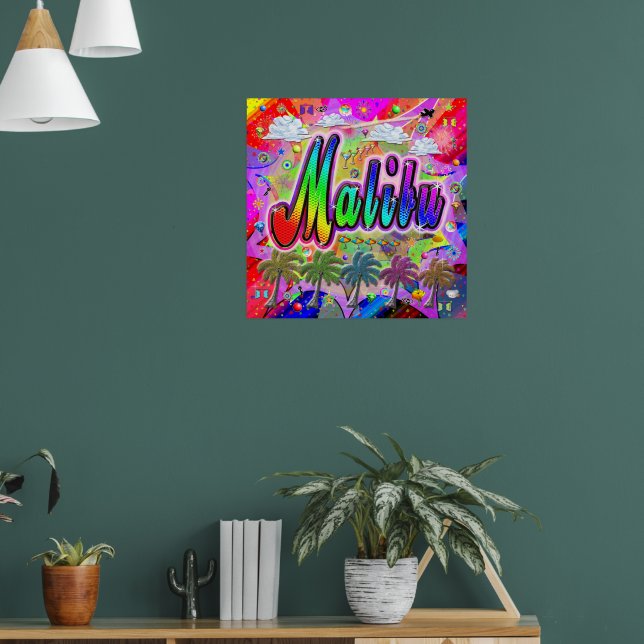 Malibu Vista Express Poster (Living Room 1)