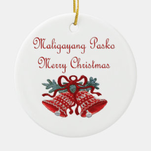 Maligayang Pasko Ceramic Tree Decoration