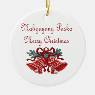 Maligayang Pasko Ceramic Tree Decoration