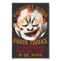 MALIGNANT CLOWN CASSOULET BAR PARIS FRANCE