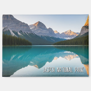 Maligne Lake Jasper National Park Canada Magnet