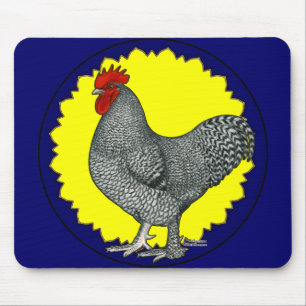Maline Rooster Mouse Pad