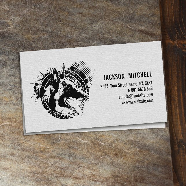 Malinois - Belgian shepherd -Mechelaar Business Card (Creator Uploaded)