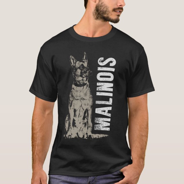 Malinois  - Belgian shepherd - Mechelaar T-Shirt (Front)