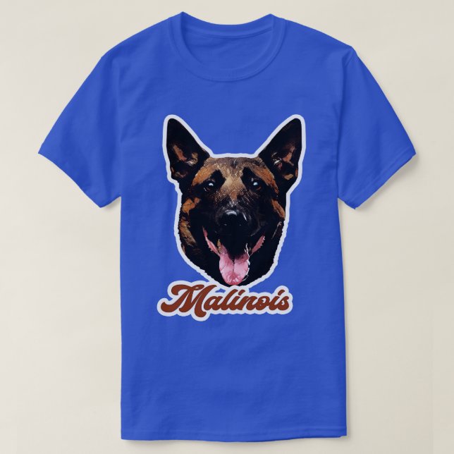 malinois belgian shepherd T-Shirt (Design Front)