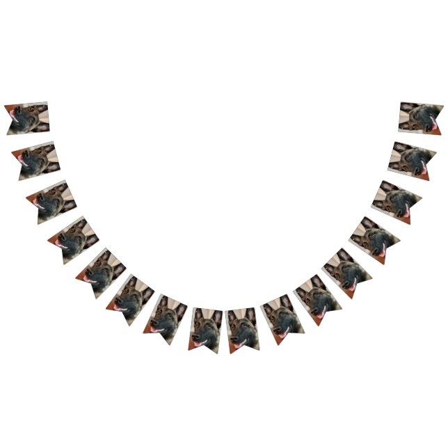 Malinois Dog Bunting (All)