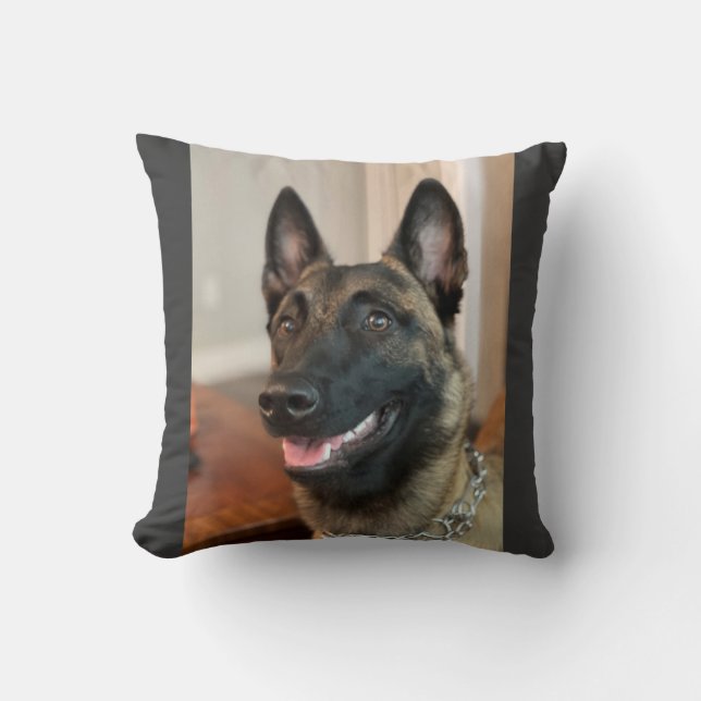 Malinois Dog Cushion (Front)