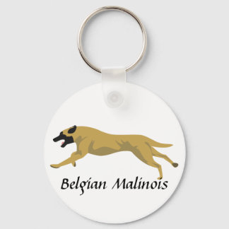 Malinois Key Ring