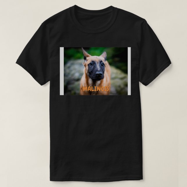 Malinois Puppy T-Shirt (Design Front)