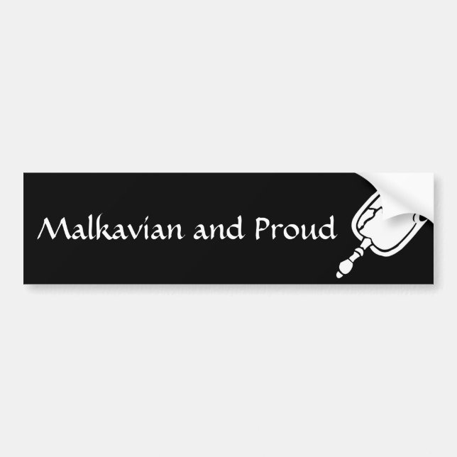 Malkavian bumper stickers (Front)