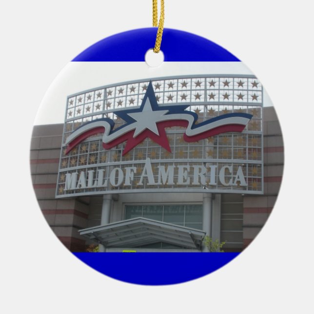 Mall of America Christmas Ornament (Front)