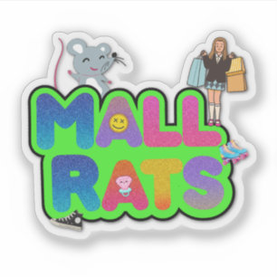 Mall Ratz Logo Sticker