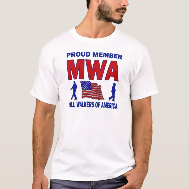 MALL WALKERS OF AMERICA T-Shirt (Front)