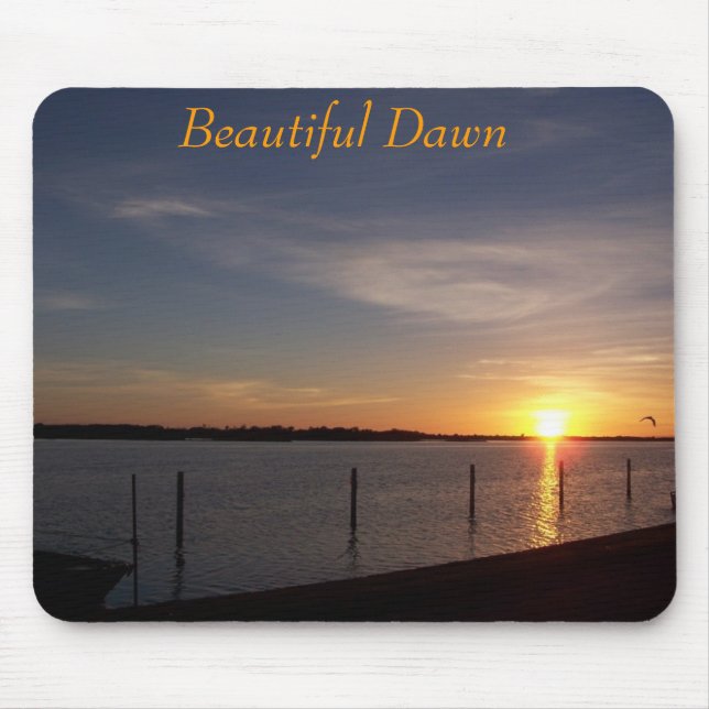 Mallacoota Sunrise Mouse Pad (Front)