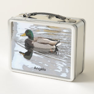 Mallard Drake Metal Lunch Box