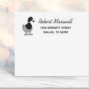 Mallard Duck Address Self-inking Stamp