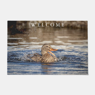 Mallard Duck at Downing Park Doormat