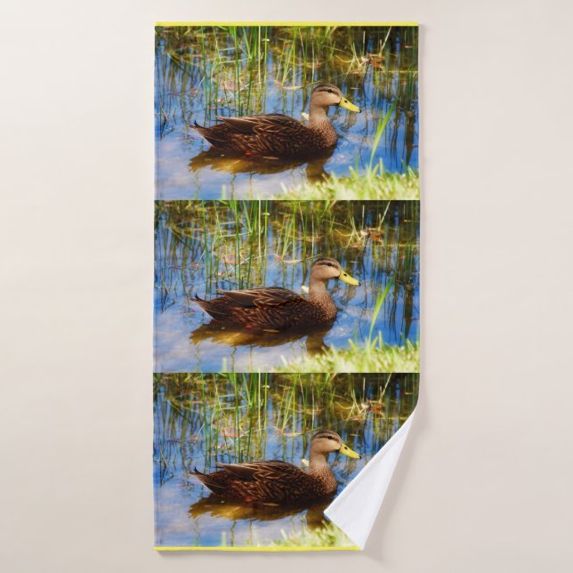 Mallard Duck Bath Towel (Bath Towel)