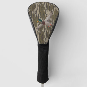 Mallard Duck Bottom lands Camo Hunting Season Golf Head Cover